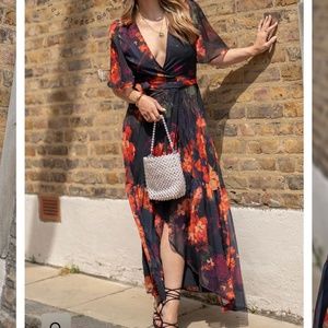 Hope & Ivy Dresses Nova Wrap dress NWT UK16 (US12)